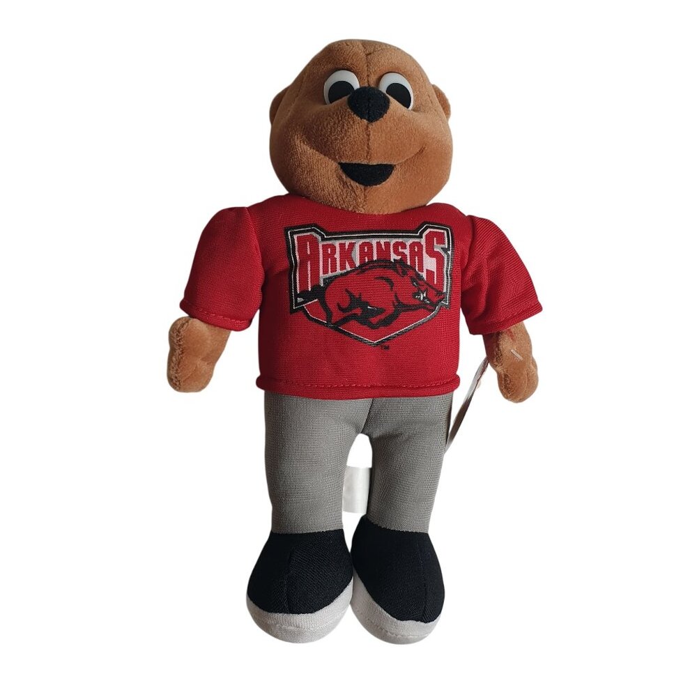 Arkansas Razorbacks Plush Bear Toy 10 In Officially Licensed Collegiate Factory